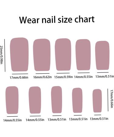 Square Press on Nails 1 Set Cat Eyes Press on Nails Medium Full Cover Press on Nails Reusable Fake Nails Multipurpose Glue on Nails for Nail Decorations - Buy Online on GoSupps.com