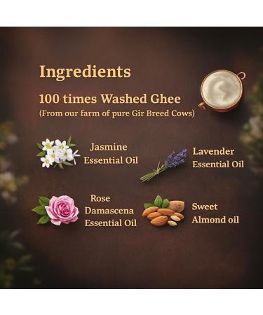 Aureeva Body Butter for Dry Skin for both Women and Men | Rose | Jasmine | Lavender 100gm | Body Cream for 72Hrs Moisturization - Buy Online on GoSupps.com