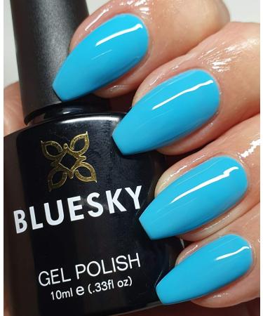 Bluesky GEL POLISH TURQUOISE BLUE OCEAN UV LED Soak Off 10ml A93