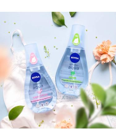 Buy Nivea Intimo Aqua Sensitive Calming Cleaning Mousse 3-Pack (3 x 250 ml) | Gentle Intimate Care Foam with Thermal Water & Panthenol - International Shipping Available - Buy Online on GoSupps.com