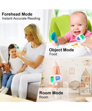 Berrcom JXB-178 Non-Contact Infrared Forehead Thermometer - 3-in-1 Contactless Thermometer for Kids, Infants & Adults - Fever Check - Buy Online on GoSupps.com