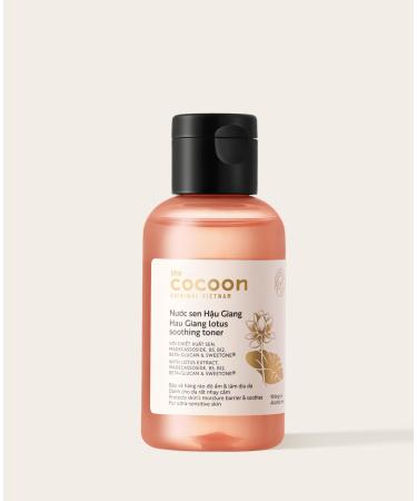 Cocoon Lotus Soothing Face Toner with Madecassoside & Vitamin B5 B12 for Sensitive Skin Dry Skin Helps Calming Skin Refreshing Hydrating Purifying Vegan & Cruelty-Free Face Skincare Gift 4.74 Fl Oz (Pack of 1)