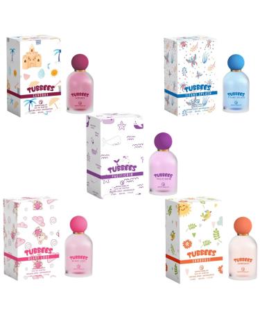 Tubbee's for Babies and Kids Eau De Parfum Unisex - Lovely and Softly Scents 50Ml 4Oz Long Lasting Original Fragrance From Dubai (Pack of 5)