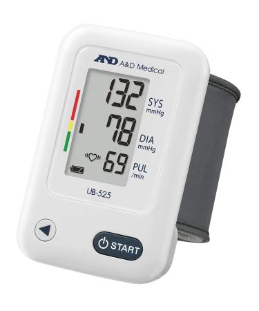 A&D Medical UB-525 Wrist Blood Pressure Monitor White