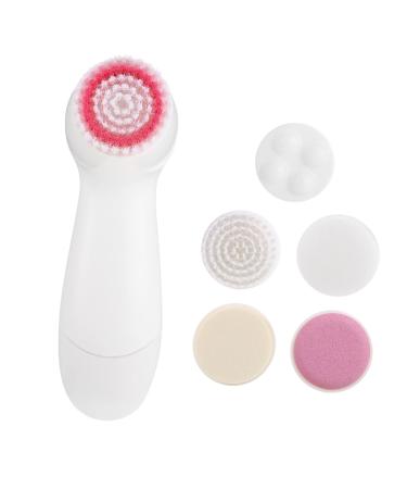 Set Facial Brush Facial Cleansing Instrument Waterproof Face Cleaner Face Cleaning Brush Electric Facial Cleaner Facial Cleansing Device Household Facial Cleaner Women Facial Brush