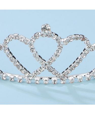 Buy Wiwpar Crystal Rhinestone Headband | Silver Princess Headpiece for Women & Girls | Perfect Wedding & Birthday Gift - Buy Online on GoSupps.com