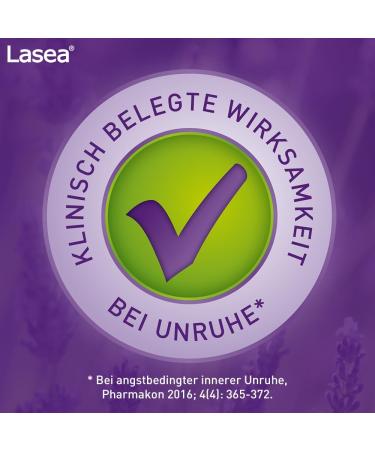 Lasea - Natural Solution for Inner Unrest & Sleep Disorders | 14 Vegetable Capsules with Special Lavender Oil | International Shipping - Buy Online on GoSupps.com
