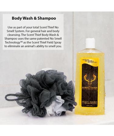 Scent Thief Trophy Pack 24oz - Hunting Scent Elimination Bundle with Field Spray, Laundry Detergent, Hair & Body Wash, and Scent Eliminating Wafer - Buy Online on GoSupps.com