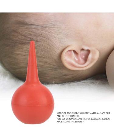Ear Wax Removal Tool 30ml Small Ear Wash Ball Cleaner Earwax Sucking Blowing Balloon (Red) - Buy Online on GoSupps.com
