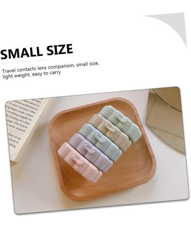 Ultechnovo Cloud Contact Lens Container - Eye Contact Holder & Glasses Organizer - Durable Plastic Storage Box for Contact Lenses & Glasses - Buy Online on GoSupps.com