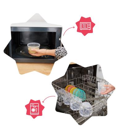 Badabulle Badabowls Storage Containers for Baby Food - Set of 12 Leak-Proof & 250ml Capacity | International Shipping Available - Buy Online on GoSupps.com