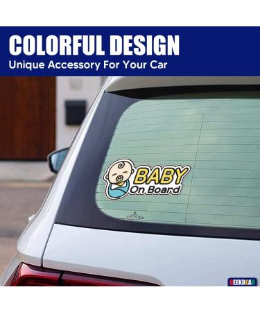 Baby on Board Sign for car (16. Newborn Baby) - Buy Online on GoSupps.com