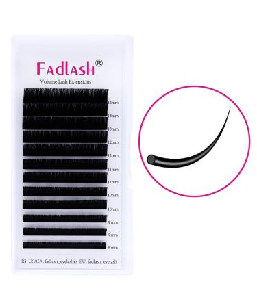 Professional 1:1 Classic Eyelash Extensions | 0.15mm CC Curl | Mix 8-14mm | Natural Black Lashes - Buy Online on GoSupps.com