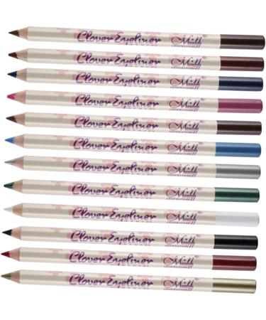 CANIGHT 24 Pcs Eyeshadow Pen Eyeliner Pencil Grey Eyeliner Pencils Blue Dark Brown Eyeliner Pencil - Buy Online on GoSupps.com