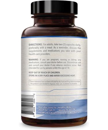 Acetyl L-Carnitine 1000mg 200 Capsules - Healthy Way | Premium Quality Supplement - Buy Online on GoSupps.com