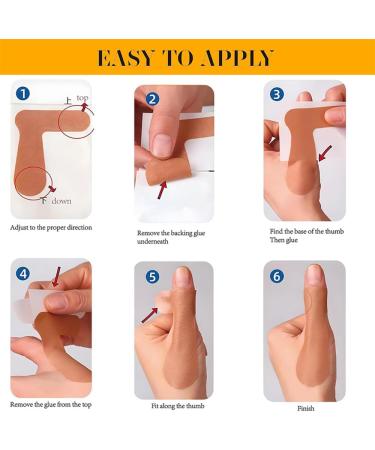 Rxuaw 10pcs Thumb Correction Patches Natural Ingredients Pain Relief Patches for Women Men Elder Kids Health Care Default - Buy Online on GoSupps.com