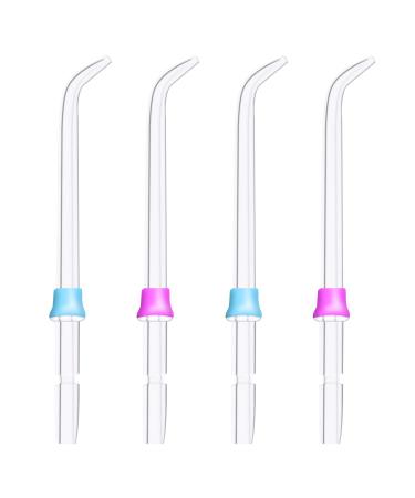 YanBan 4-pack High Pressure Replacement Nozzles Accessories for Waterpik Oral Irrigator WP100 WP660 WP900 WP250 WP450 4-pack High Pressure Nozzle