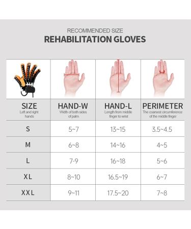 Hand Rehabilitation Robot Gloves Intensity Adjustable Hempiplegia Arthriti Patient Therapy Left & Right Hand Finger Rehabilitation Trainer Relieve Hand Stiffness left hand XX-Large - Buy Online on GoSupps.com