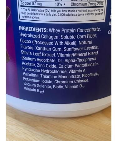 All-in-One Rich Chocolate Powder - Whey & Collagen High Fiber Vitamins No Added Sugar Non-GMO Gluten-Free 1.25lb | Shop Internationally - Buy Online on GoSupps.com