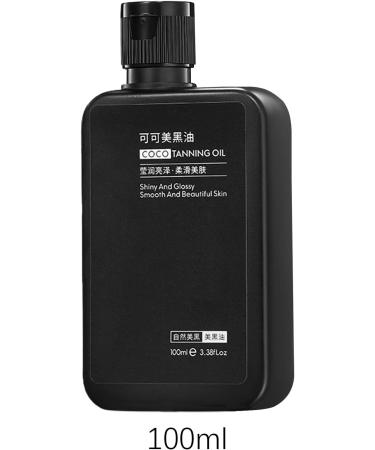  Mimoqk Tanning Oil Skin Tanner 100 ml Natural Liquid Ultra Fast Absorbing Intensifier Moisturizing Complex Enhanced Facial Radiance Sunbathing Formula for Outdoor Indoor - Buy Online on GoSupps.com