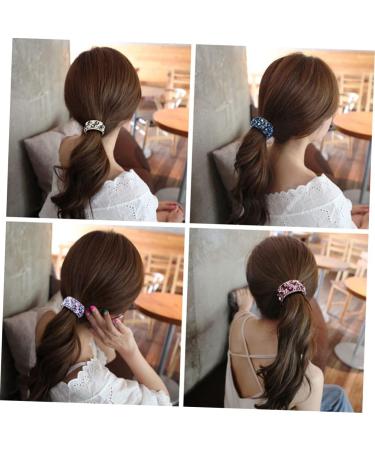 minkissy 1pc Hair Cuffs for Ponytails Hair Volume Clip Hair Clamp Scrunchy Holder Hair Cuff Ponytail Holder Rhinestone Crystal Ponytail Holder Ponytail Hair Clip Hair Ring Women's Hair up - Buy Online on GoSupps.com