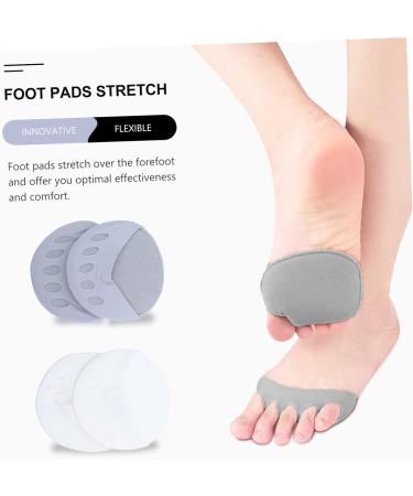 Buy 6 Pairs High Heels Forefoot Metatarsal Pads - Invisible Half Insoles for Women's Boots - Miss Cotton White Shoe Bottom Protector - Buy Online on GoSupps.com