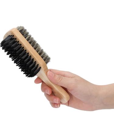 Double Sided Beard Brush Men's Beard Brush Beard Comb Beard Grooming Kit Beard Care Tools with Wooden Handle for Birthday Gifts for Mustache Cleaning - Buy Online on GoSupps.com