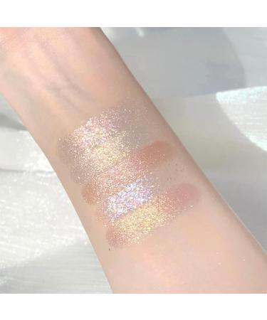 Erinde 10 Colors Glitter Eyeshadow Palette - Long-Lasting Highly Pigmented & Waterproof Korean Makeup Set with Brush #13-C - Buy Online on GoSupps.com