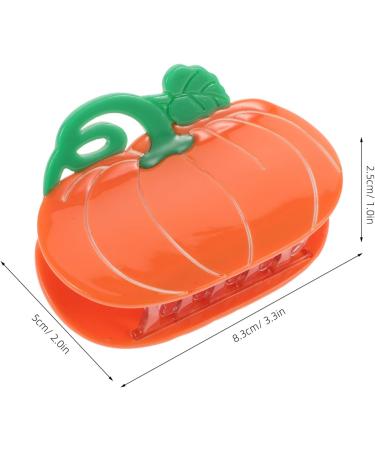 Ipetboom Pumpkin Hair Claw Clip Halloween Hair Jaw Clips Cosplay Jaw Clamp Halloween Hair Grips Accessories for Women Girls Hair Supplies - Buy Online on GoSupps.com
