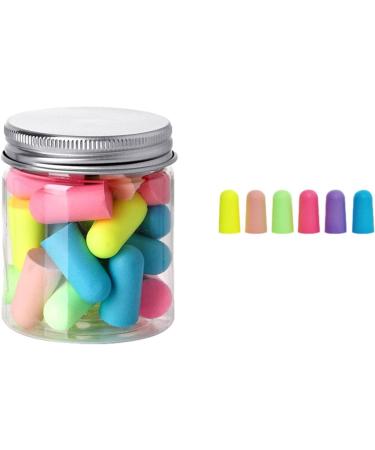 Ultra Soft Ear Plugs Anti-Noise Ear Protection for Concerts - Concert Earplugs Slow Rebound Warm Cotton 24 Mixed Colors - Buy Online on GoSupps.com