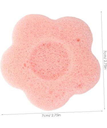 DOITOOL Cleaning Flower Face Shape Exfoliating Sponge Women Scrubber Facial Washing Shaped - Buy Online on GoSupps.com