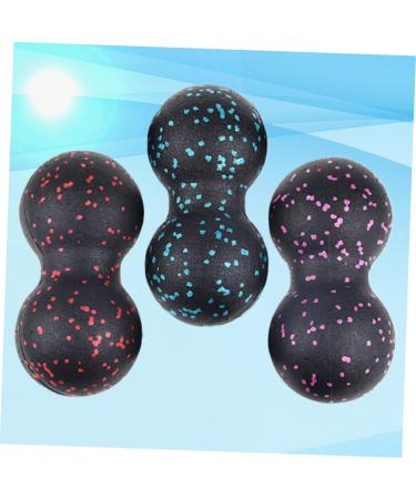 Frcolor 3ST Peanut Massage Ball Loops - Neck & Shoulder Roller | Yoga Foot Sole Massage Ball for Optimal Relief - Buy Online on GoSupps.com