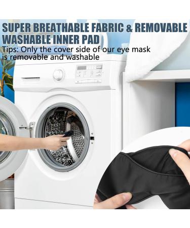 Heated Eye Mask | Eye Massager for Dry & Puffy Eyes | Reusable Cordless Graphene Silk | Perfect Gift for Men & Women - Buy Online on GoSupps.com