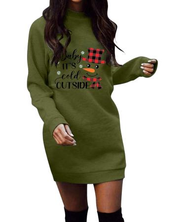 Women's Christmas Skirt Hoodie Sweatshirt - Elegant Mini Dress & Pullover Sweater for Festive Style - Buy Online on GoSupps.com