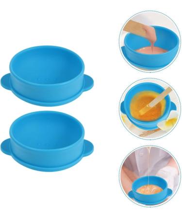FOMIYES 8 STK Silicone Mixing Bowls - Foldable & High-Temperature Resistant - Collapsible Beauty Tools & Cookware - Blue - 13.2x11cm - Buy Online on GoSupps.com