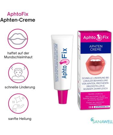MEDOSAN AphtoFix Plus - Fast Relief for Mouth Aphthae & Pressure Points | Ideal for Dentures Braces & Bridges | International Shipping Available - Buy Online on GoSupps.com