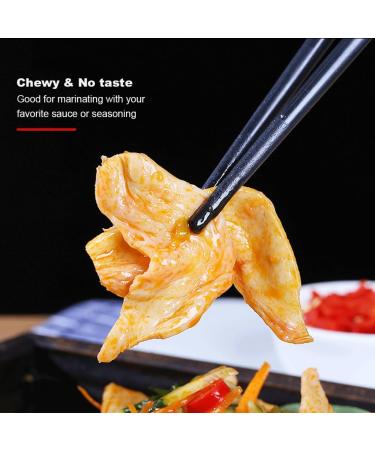 Mkostlich Dried Soy Strips 250g/8.81Ounce Soy Beans Strips Chinese Soybeans Strips Bean Wings Soy Strips 250 g (Pack of 1) - Buy Online on GoSupps.com