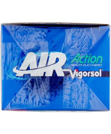  Vigorsol Vigorsol Air Action Sugar-Free Chewing Gum Mint Flavour Chewing Gum 250 Single Servings of 2 Gums Each Individually Wrapped 500 Favours - Buy Online on GoSupps.com