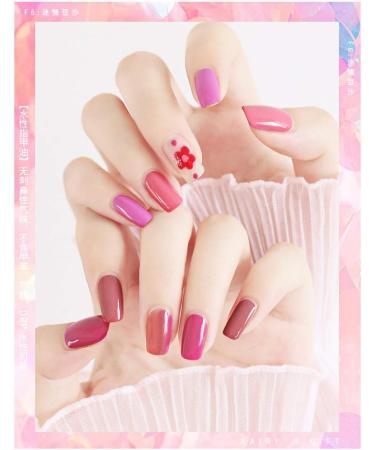 Clest F&H Nouvel ensemble de vernis ongles (6 bouteilles)-Vernis ongles base d'eau facile d coller et s chage rapide non toxique-F6 - Buy Online on GoSupps.com