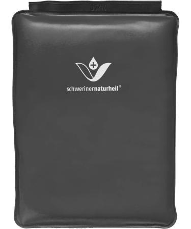 Moor Heat Pad 28x38 cm - Fleece Cover in Basalt Grey | Hot Water Bottle & Heating Pad for Pain Relief - Buy Online on GoSupps.com