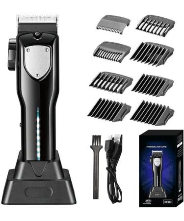 Pro Hair Clipper Adjustable Powder Metallurgy Tool Head Hair Trimmer Intelligent Display Light Low Noise Hair Clipper - Buy Online on GoSupps.com