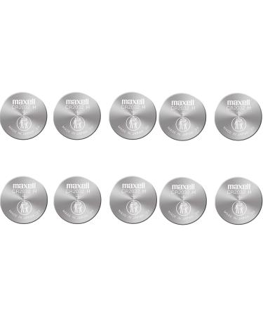 Maxell CR2032 3V Lithium Coin Batteries Made in Japan Version 10 Count - Buy Online on GoSupps.com