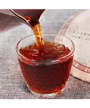 HQZM Ancient Fermented Yunnan Puerh Tea 200g Ancient Tree Tea Boiled Tea The Better It Is For Storage - Buy Online on GoSupps.com