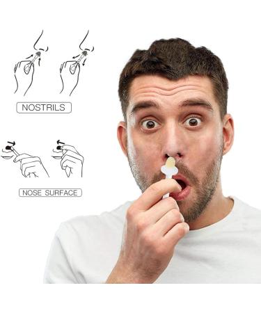 AAED 20-Piece Nasal Hair Wax Chopsticks Plastic Wax Applicator for Easy Nose Hair Removal & Nostrils Cleaning - Buy Online on GoSupps.com