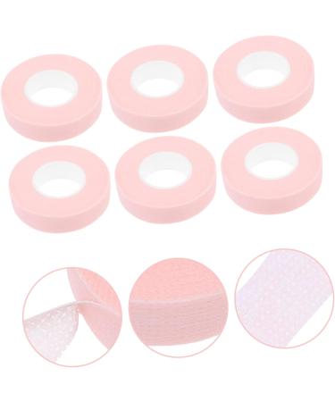 Angoily 6 Rolls Grafting Eyelash Tape Cosmetology Supplies Nail Tools for Nail Art Tape for Dispenser Lash Tapes for Eyelash Lash Tools Eyes Extension Belt Pink Non-woven Fabric - Buy Online on GoSupps.com