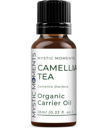 Mystic Moments Camellia Tea Organic Carrier Oil 10ml - 100% Pure & Natural for Skincare | International Shipping Available - Buy Online on GoSupps.com