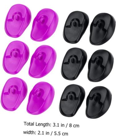 Mipcase 6 Cache Oreilles Silicone pour Coloration Capillaire Protection Auditive tanche et Confortable Accessoires Coiffure Usage Personnel et Salon - Buy Online on GoSupps.com