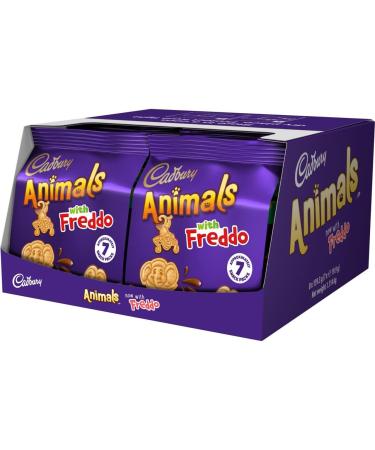 Cadbury Animals Mini Biscuits Milk Chocolate-Covered Shapes with Freddo 8 x 139.3g - Buy Online on GoSupps.com