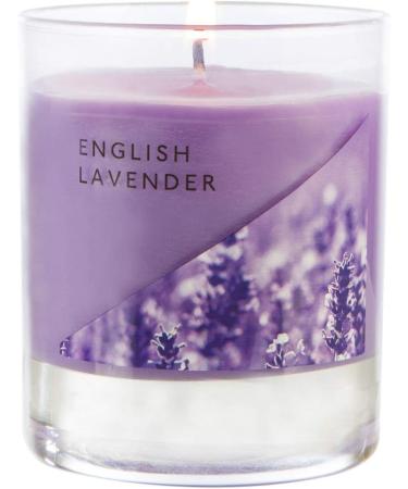 Wax Lyrical English Lavender Small Wax Fill Candle - Silver Jar | 35 Hours Burn Time - Buy Online on GoSupps.com