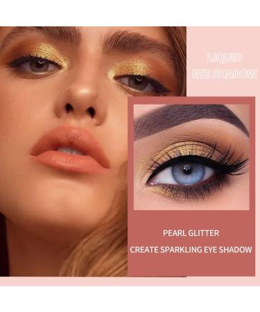 Julystar Polarized liquid eye shadow cosmetics shimmering monochromatic eye shadow cosmetics (04#) - Buy Online on GoSupps.com
